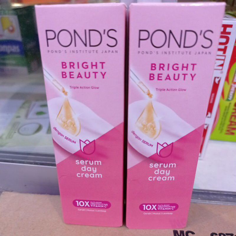 Ponds bright beauty serum day cream
