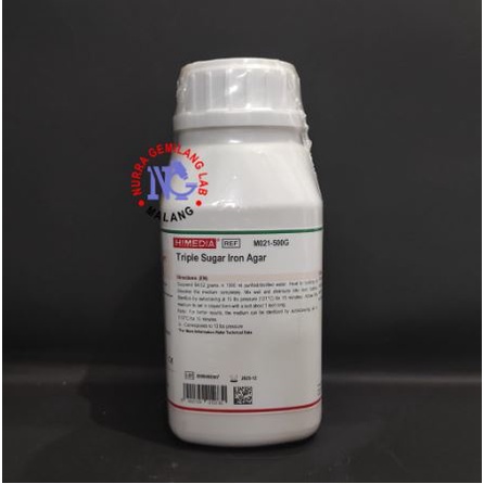 Triple Sugar Iron Agar TSIA Himedia ecer per gram