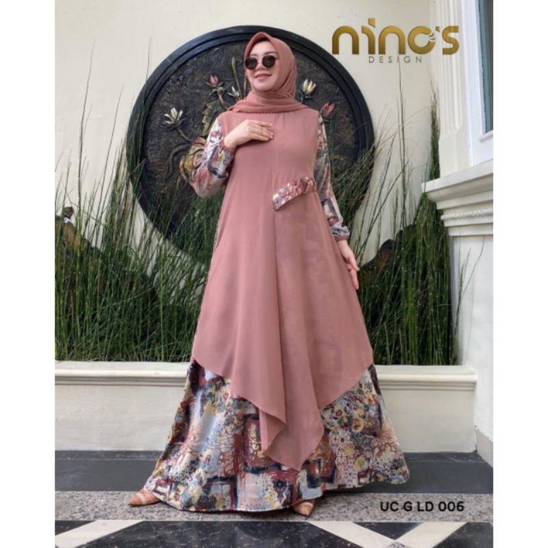 Ninos design original,  gamis ninos terbaru