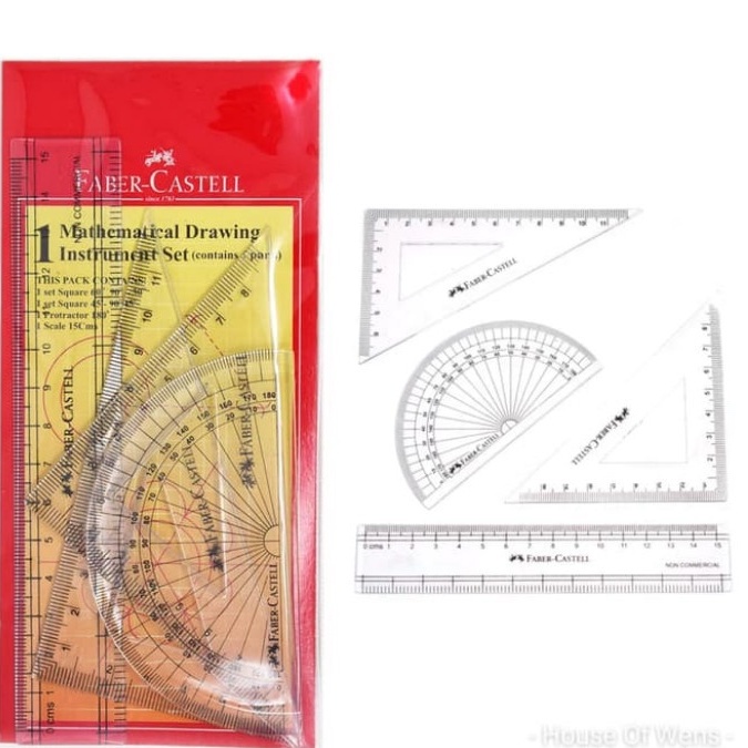 

Gramedia Banjarmasin - Faber Math Drawing Inst Set 16 3504