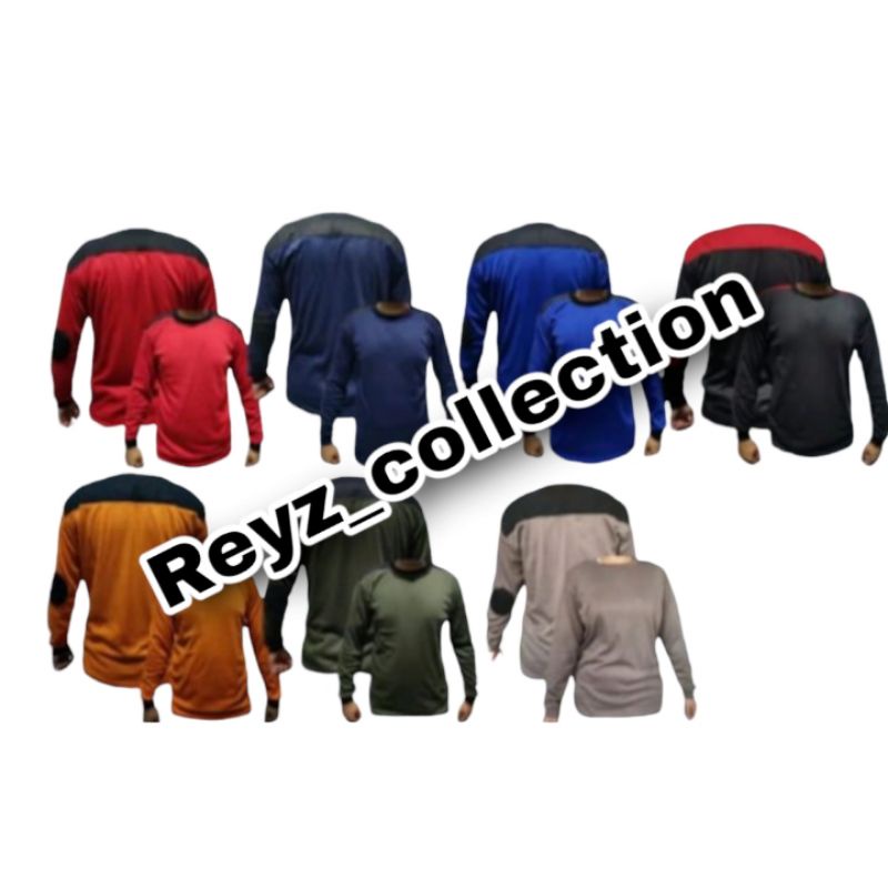 Kaos pnjang protector pria/wanita dewasa kaos panjang protector deker BANTALAN