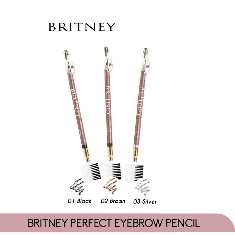 CM ✨Purbasari BRITNEY Perfect Eyebrow Pencil | Purbasari Pensil AlisBRITNEY Perfect Eyebrow Pencil |