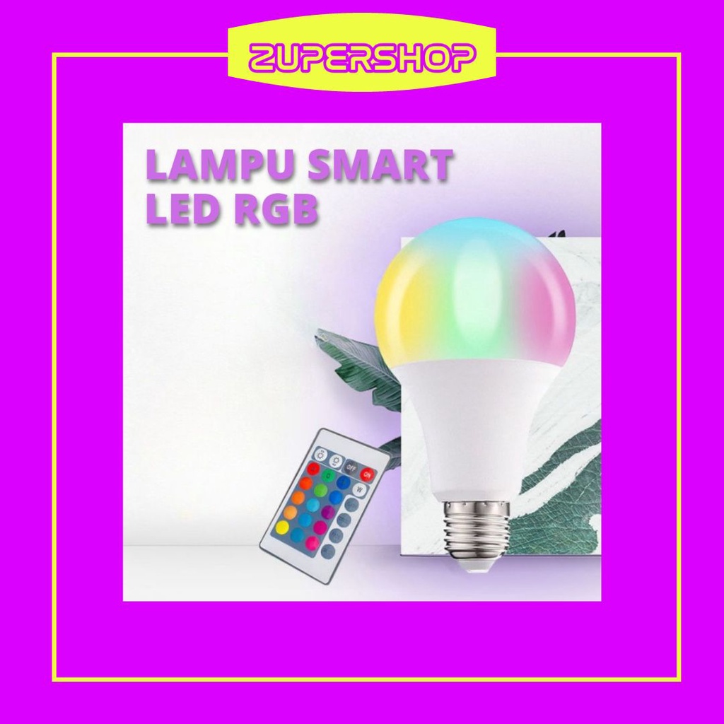 Lampu Bohlam Smart LED RGB