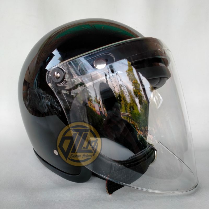Snail visor, Visor Slim Head, Visor Helm Half Face