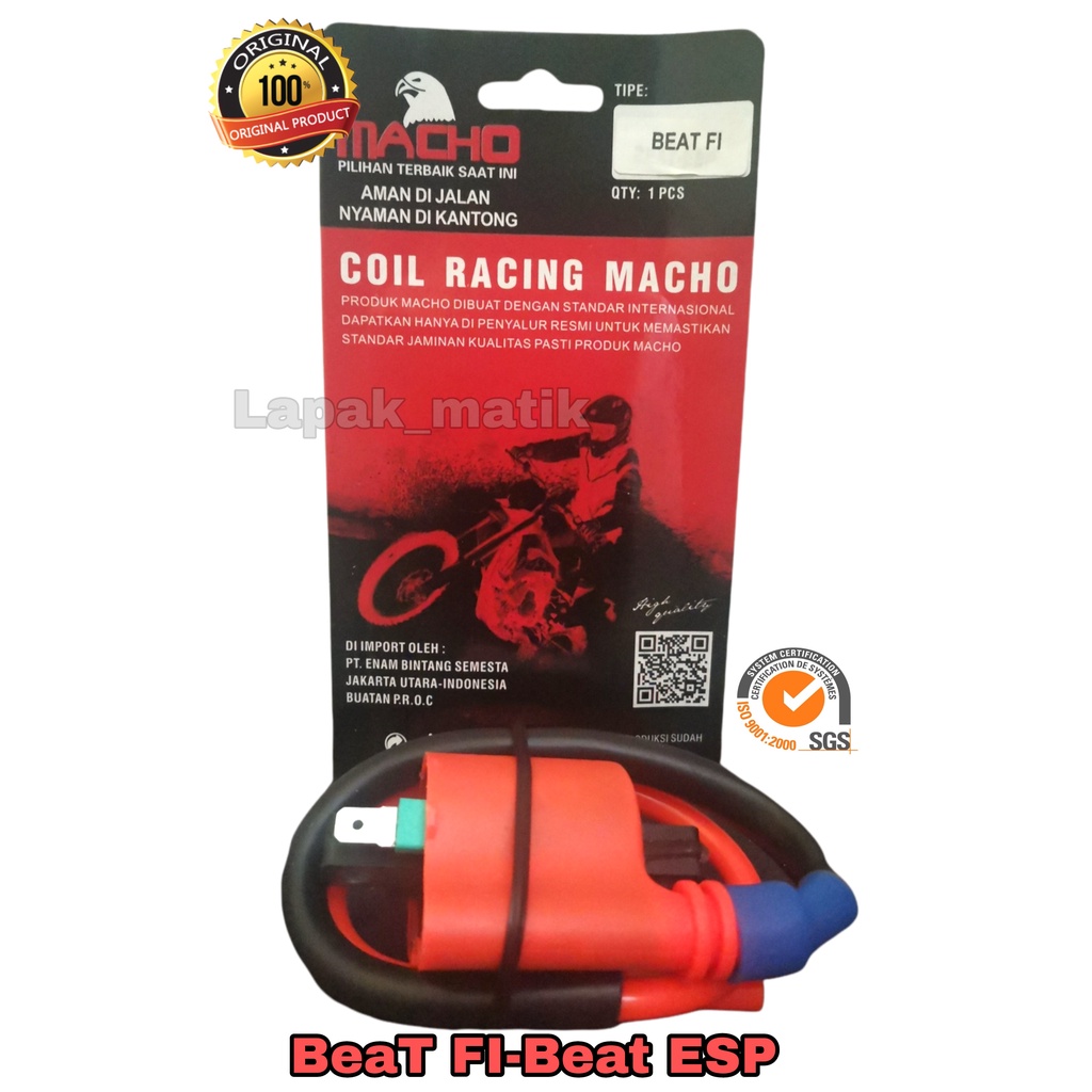 KOIL COIL RACING BEAT FI BEAT ESP MACHO KUIL BEATFI