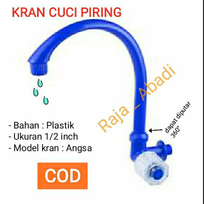 Keran Cuci Piring - Kran Angsa - kran cuci tangan - keran air