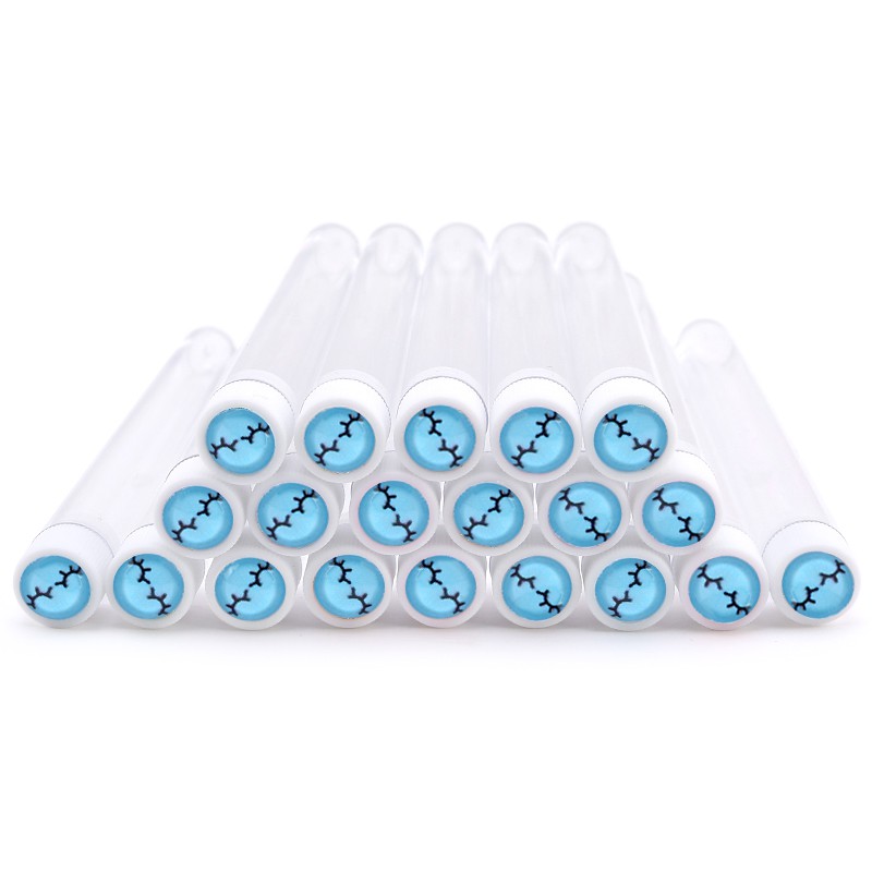 Reusable Makeup Brushes Tube Sekali Pakai Bulu Mata Sikat Sikat Alis dengan Bor Bulu Mata Baru Dihubungi Brushes Bukti Debu