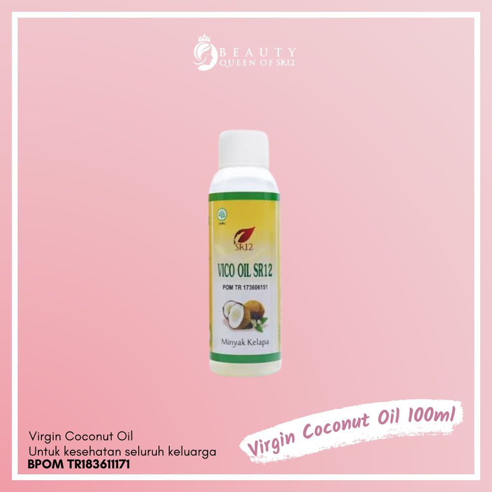 SR12  Virgin Coconut Oil Vco Minyak kelapa Murni Grade A Suplemen Daya Tahan Tubuh Imun Booster Untuk Kesehatan dan Kecantikan