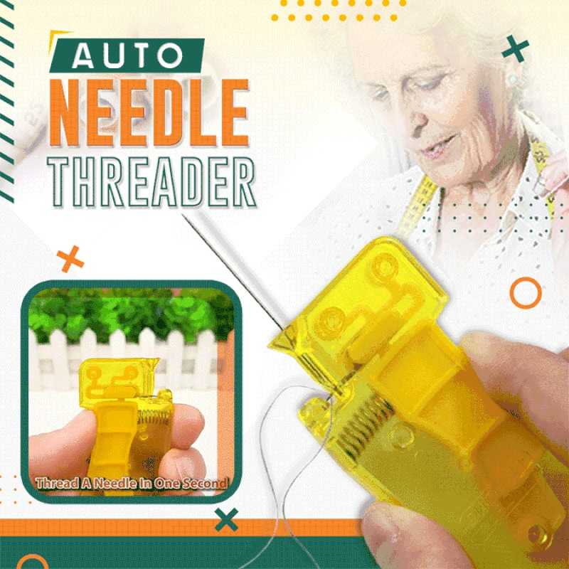 Alat Bantu Jahit Auto Needle Threader Hand Machine Material ABS Peralatan Jahit Kecil Minimalis Berkualitas