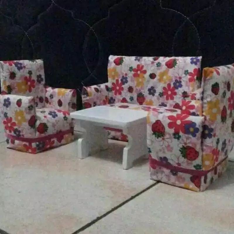 SOFA SET BONEKA BARBIE