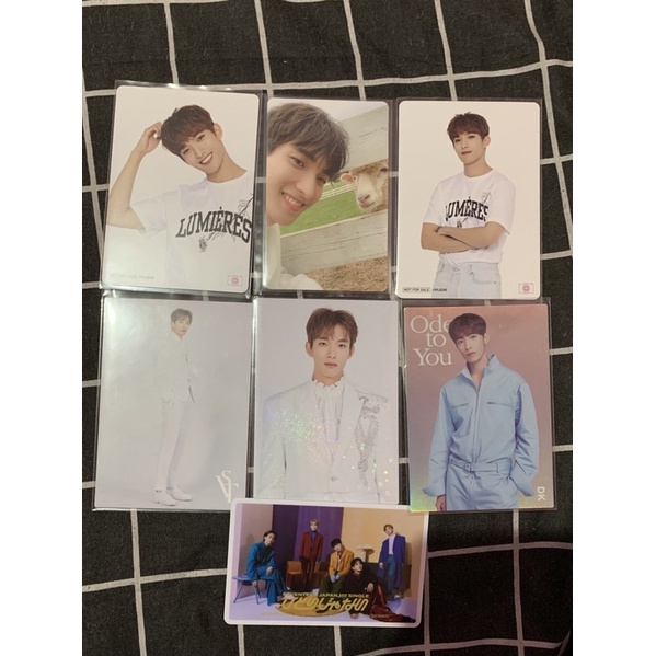 SEVENTEEN OFFICIAL DK MBE BUNDLE PHOTOCARD SOCO SOCIAL CLUB DA CAPO PHOTOSPACE HMV TRADING CARD DOME