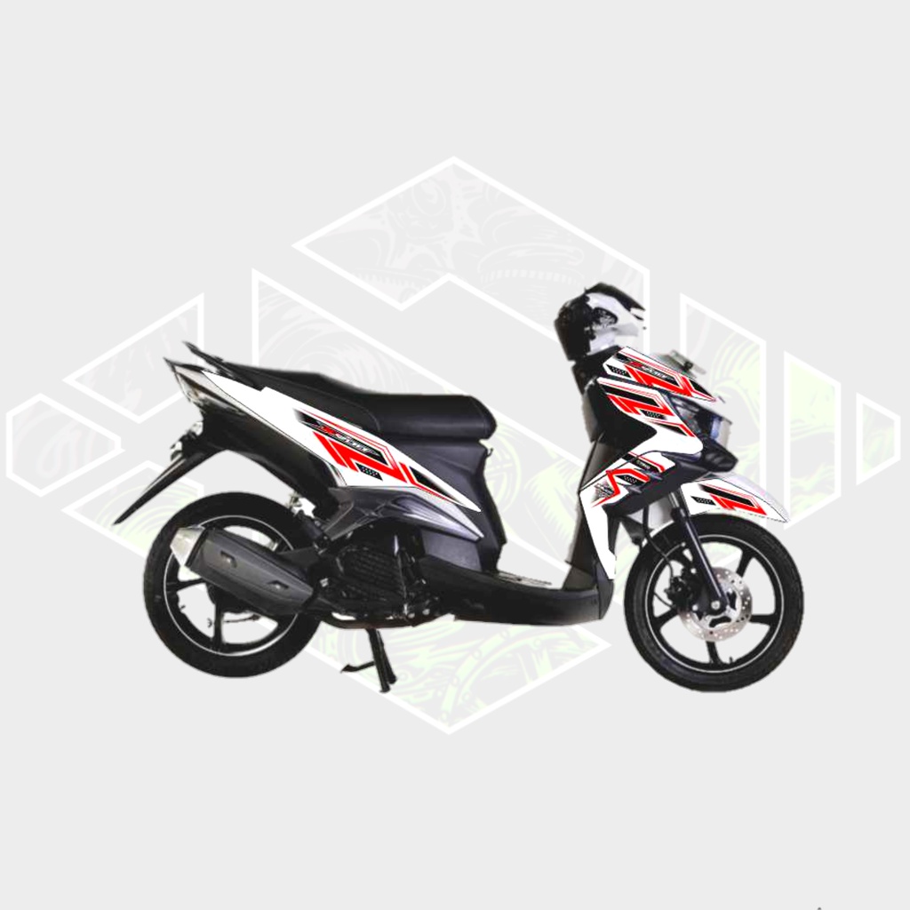 STRIPING XEON GT 125 - STIKER STRIPING VARIASI LIST YAMAHA XEON GT