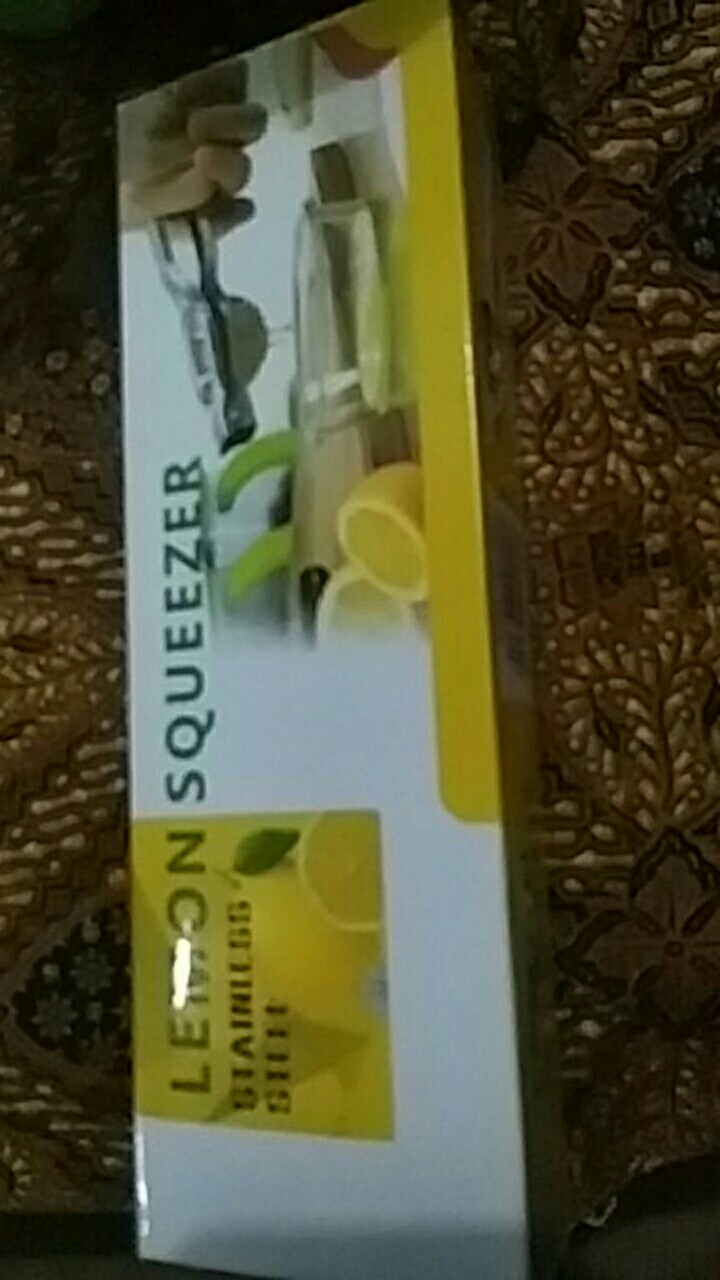 Alat Perasan Lemon Squeezer Jeruk Nipis Stainlees Stell Besi