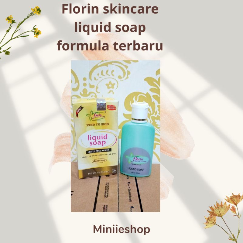 florin skincare liquid soap eceran