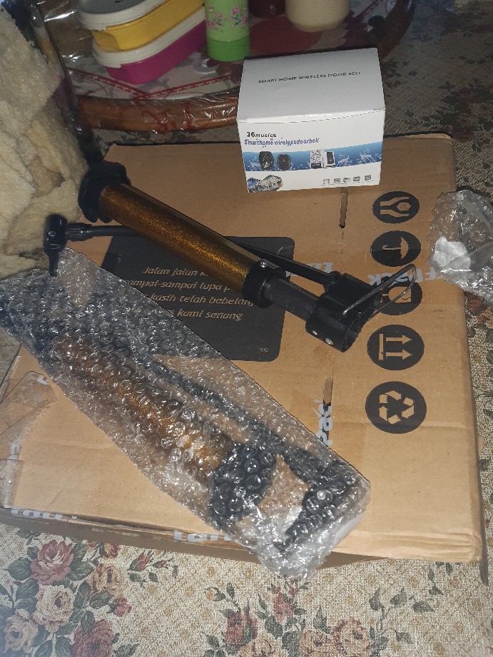 Taffsport Pompa Angin Ban Sepeda Tier Air Pump