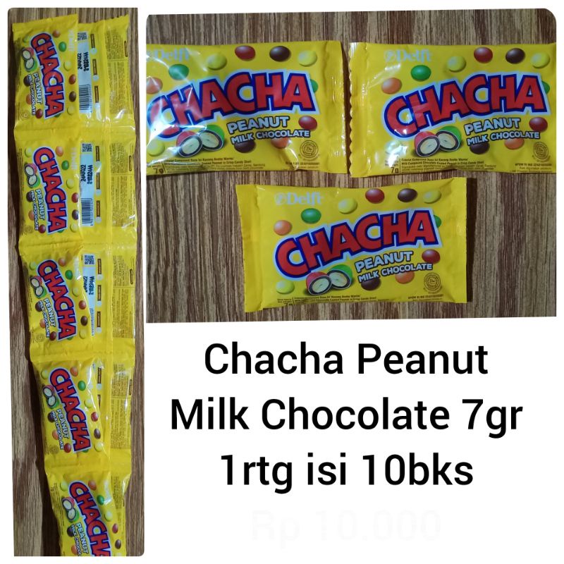 

Chacha peanut milk chocolate 7gr (10bks)