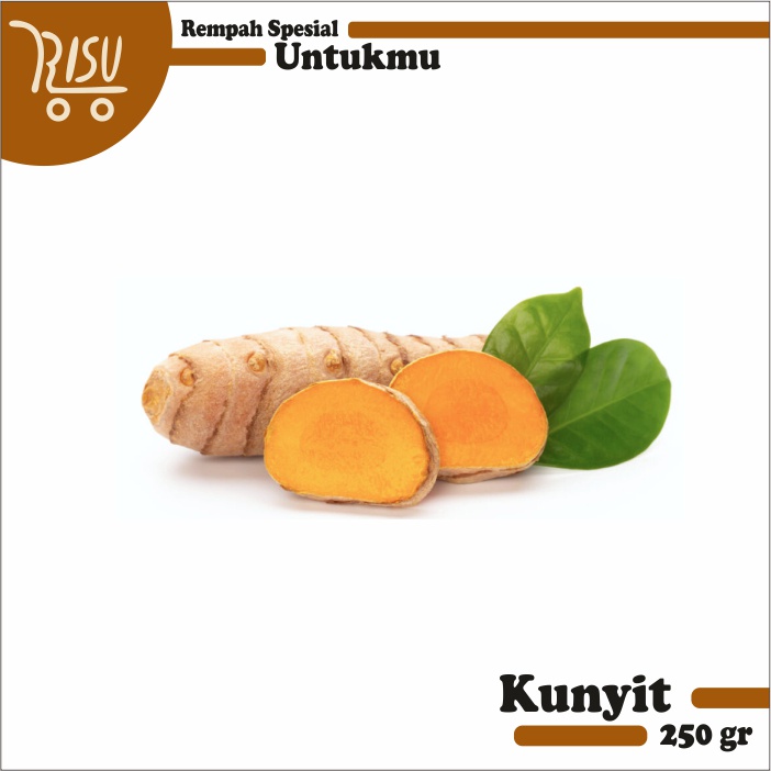 

Kunyit Segar Murah 250 gram Kunir Rempah Berkualitas