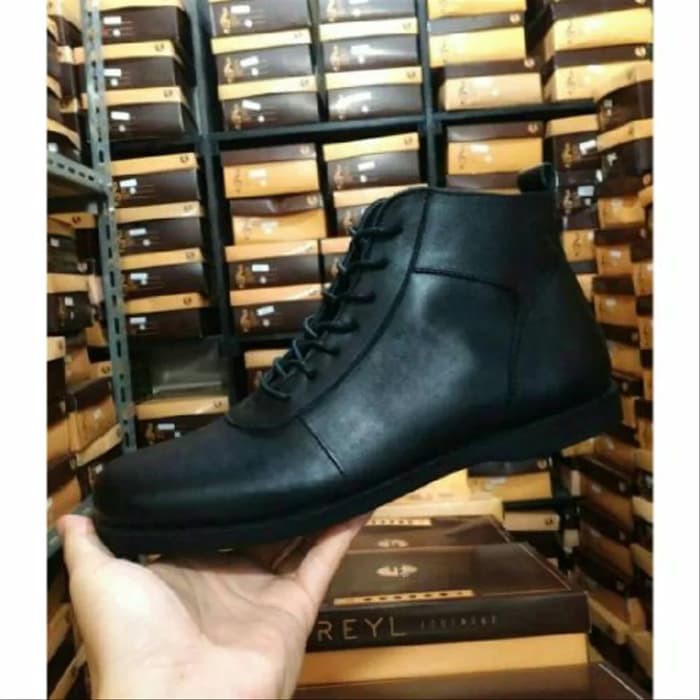 SEPATU SAFETY UJUNG BESI NIKE PDL PDH TNI POLRI PROYEK LAPANGAN INDUSTRI KERJA DISKON TERLARIS