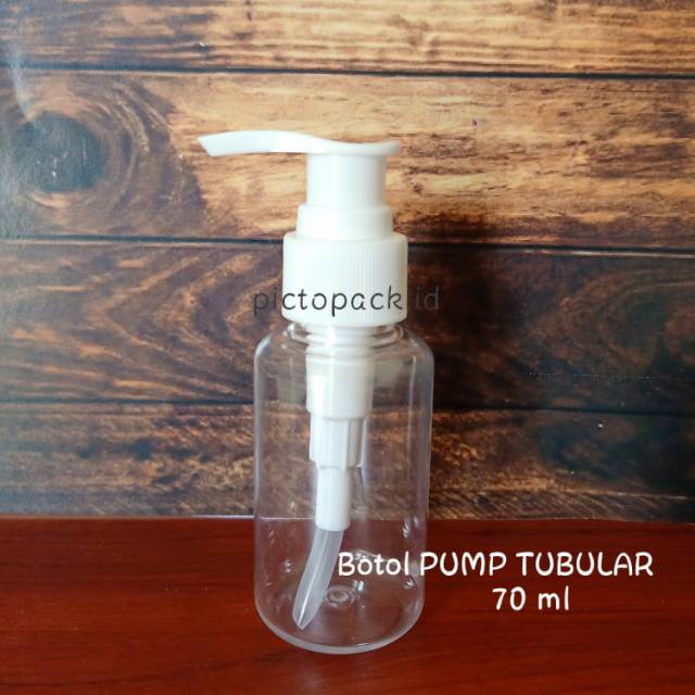 Botol Pump uk.70 ml,,cocok untuk wadah Sabun Cair,Shampoo,Body lotion dll