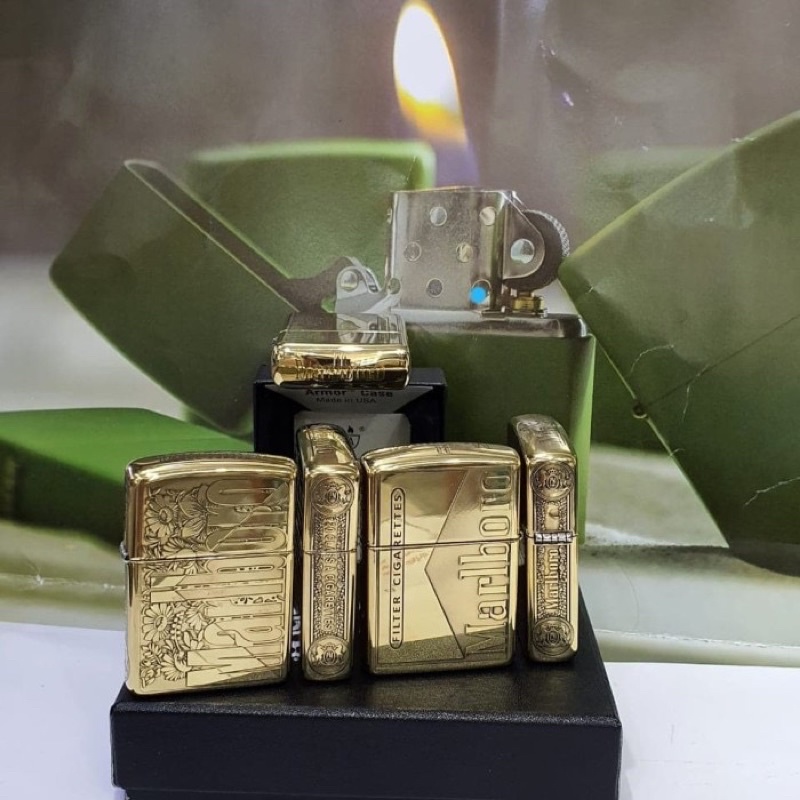 Original Zippo Armor MB 5 sides