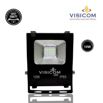 LED Flood Light 10W Smart Visicom Lampu Sorot