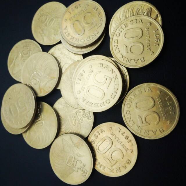 Coin Kuno 50 cendrawasih Tahun 1971