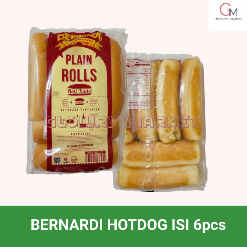

BERNARDI HOTDOG ISI 6PCS BERNADI HOTDOG