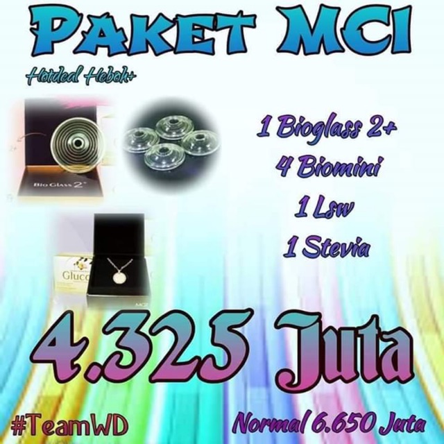 Promo HOT DEAL Bioglass dan Pendan / Kalung kesehatan