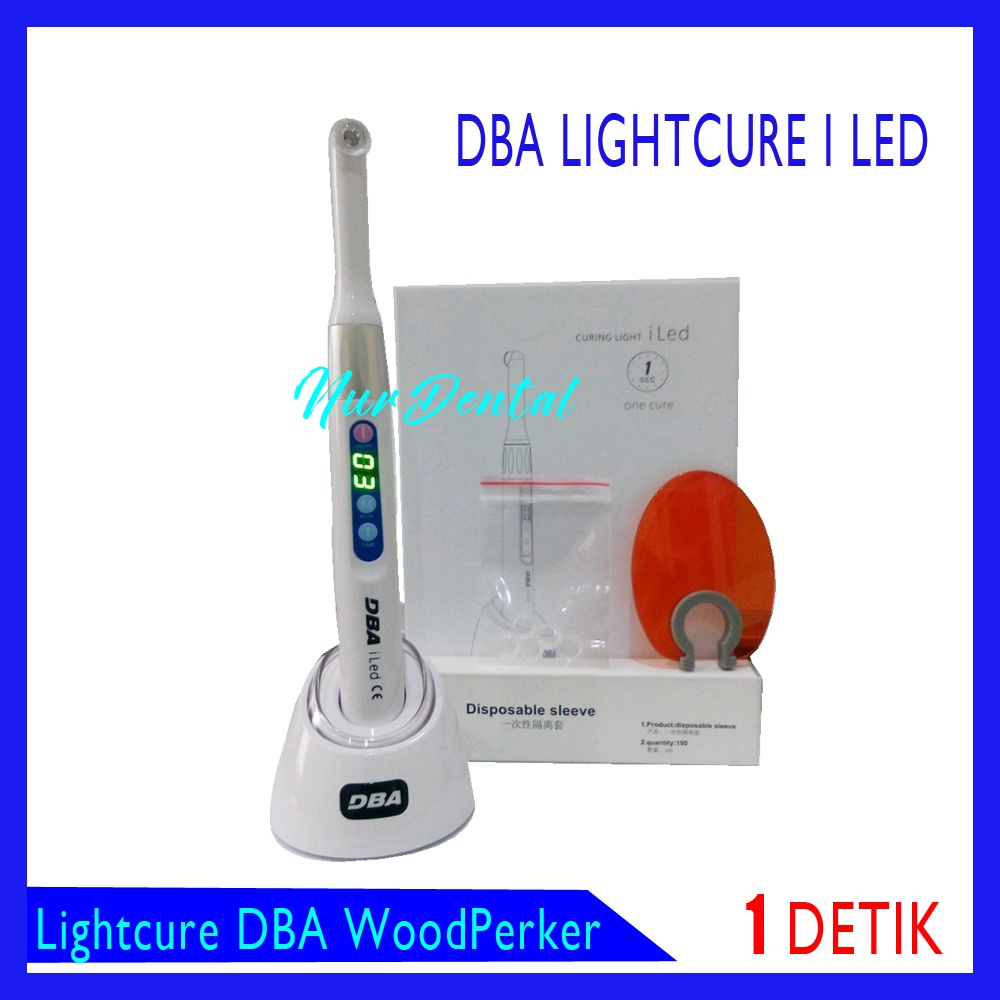 Light cure curing light lightcure led dba woodpecker 1 detik