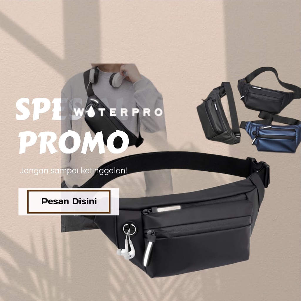 tas selempang pria anti air water proof | tas selempang buffback pria | tas selempang pria ori | tas