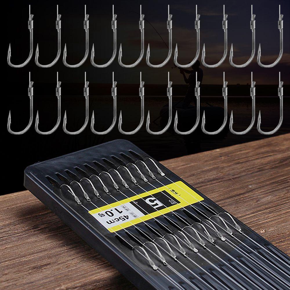 Top Fishing Tackle Tajam Aksesoris Alat Olahraga Luar Ruangan Double Hook