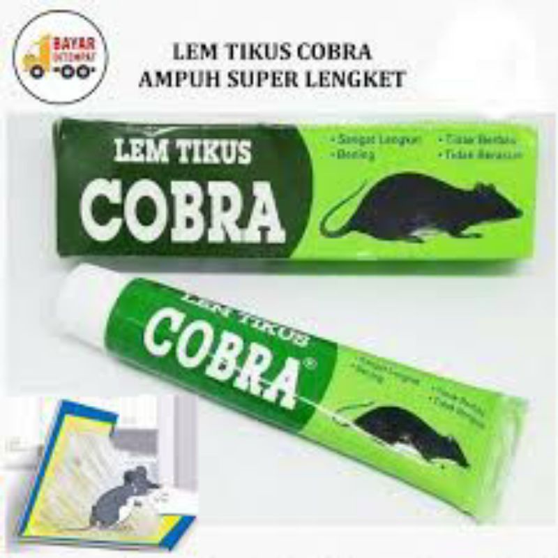 Lem penjebak tikus / lem tikus cobra / jebakan tikus / lem jebakan tikus super lengket