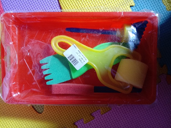 Painting Tools Ekonomis Set Dengan Alas Cat