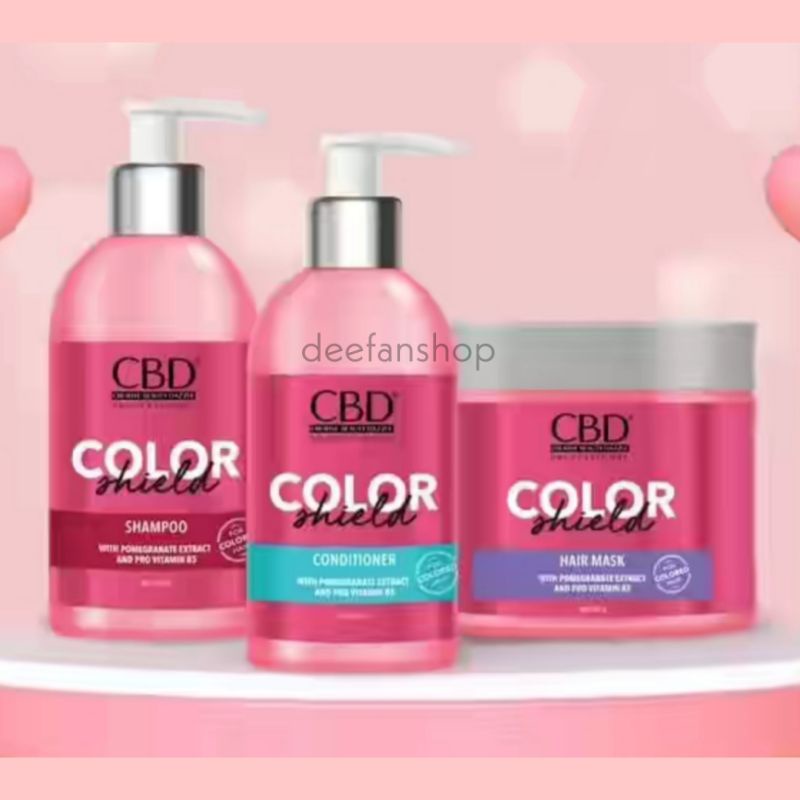 CBD HAIR MASK COLOR SHIELD New Colored Hair Treatment Series