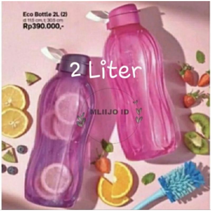 Botol minum (1) Eco bottle 1,5 Liter & Eco bottle 2 Liter Original tuppy