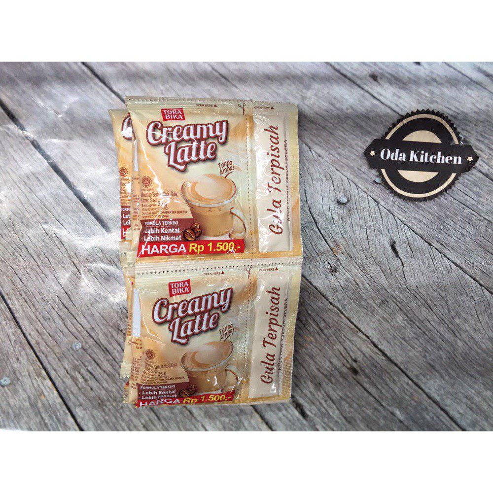 TORABIKA KOPI INSTANT CREAMY LATTE RENCENG 10X25gr