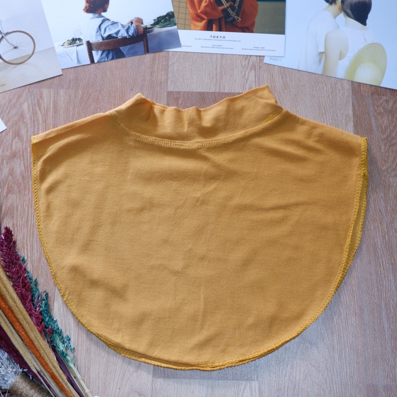 Manset Leher Bahan Kaos Termurah-Mustard