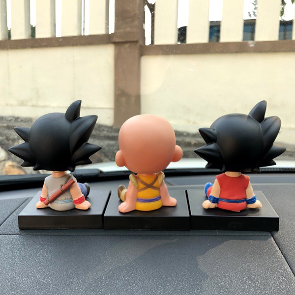 Boneka Figure Miniatur Pajangan Mobil Stand HP Dragon Ball Z Goyang Kepala Shacking Head Toy