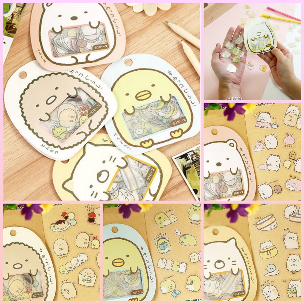 Stiker Mini Sticker Imut Setiker Kecil Lucu Korea Untuk Tempelan Buku Tulis Diary Memo Sticky Notes Label Tumbler Tumblr Stiker Cashing Casing Cesing Hp Handphone