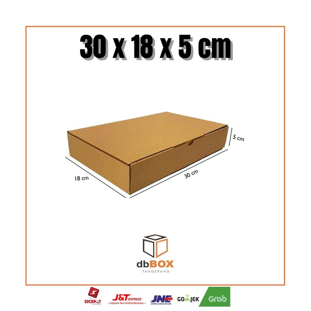 

Kardus 30x18x5 cm | Box Die Cut dan Easy Usage | Box Kue Tart | Box Aksesoris | Box Pizza