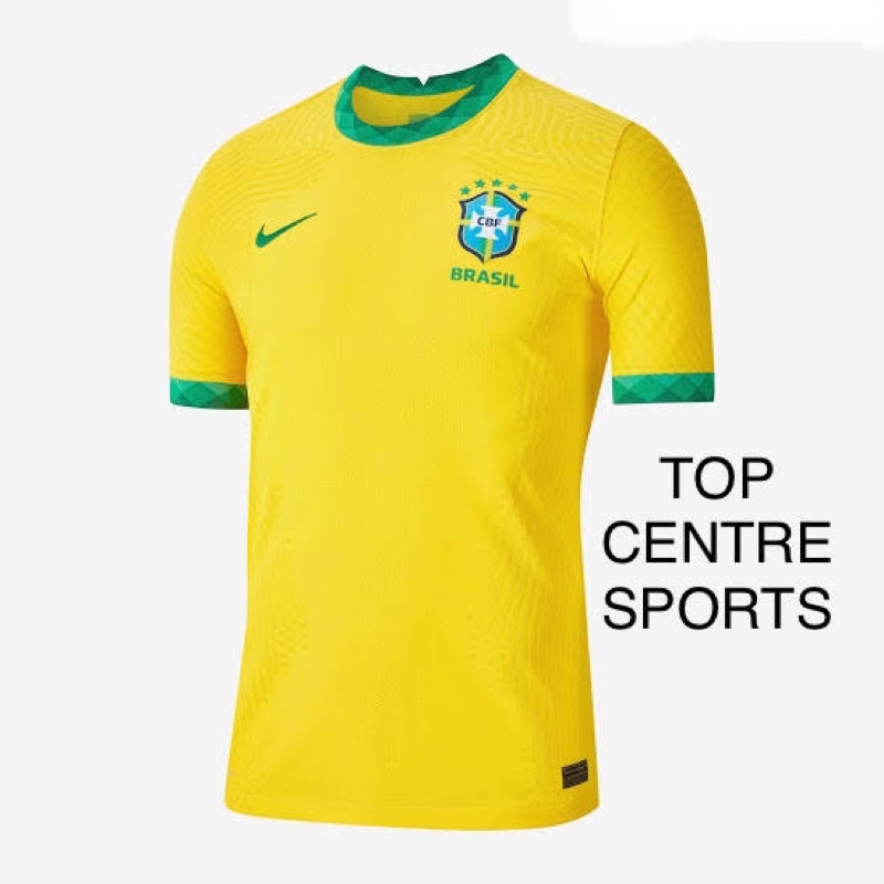 Brazil 2021 Copa America Player Issue Home Kit Jersey Import