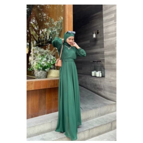 Gaudy Maxy WD - PGO | Maxy Dress Terbaru Model Mayung Polos Hits Terlaris
