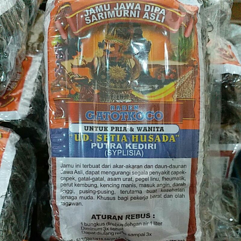 

Jamu Godog Gatot Kaca