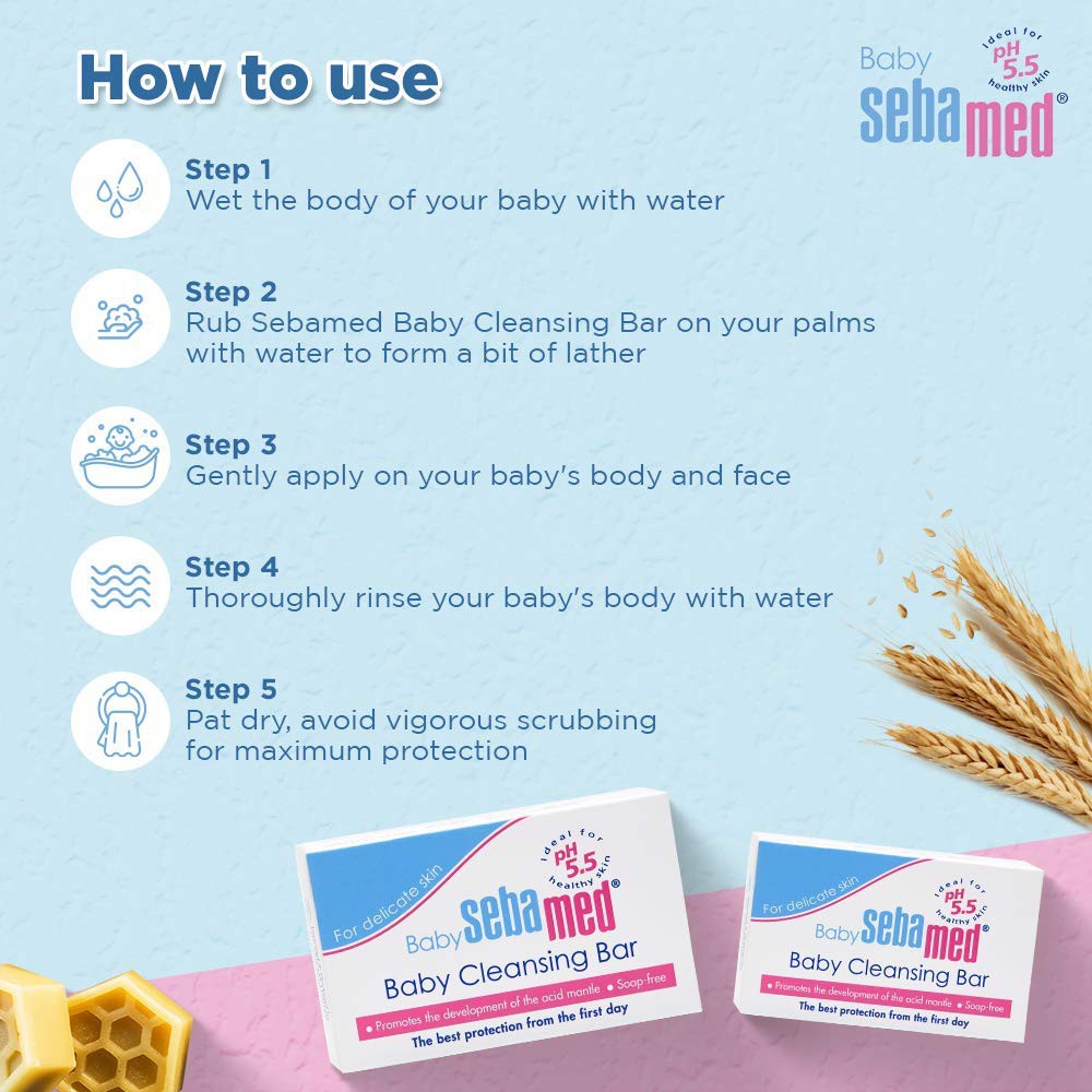 Sebamed Baby Cleansing Bar 100gr