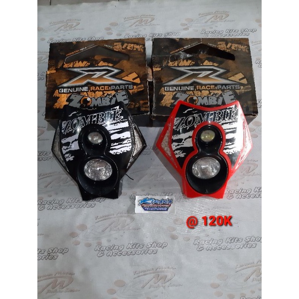 Batok lampu depan Klx ZOMBIE Variasi
