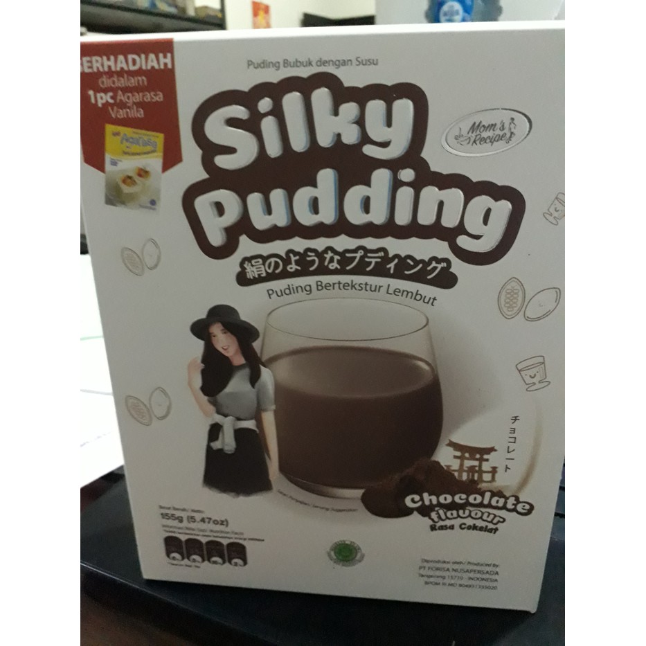

SILKY PUDING COKELAT 155gr