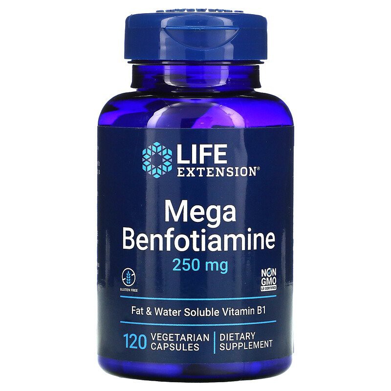 Life Extension Benfotiamine 250 mg 120 kaps