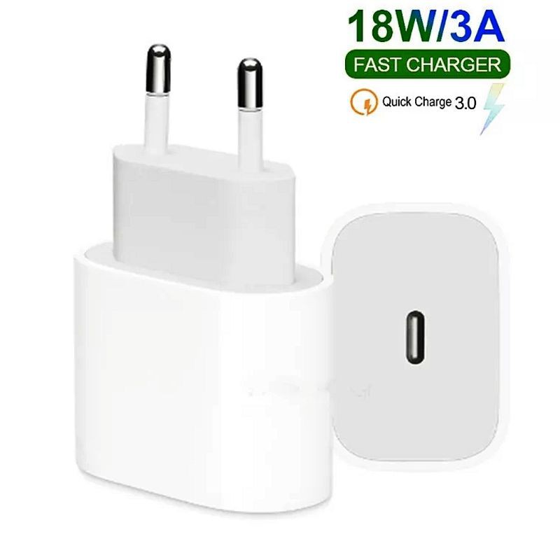 Charger IP 8 / X / 11 / 11Pro Fastcharging 18W Type C to Lightning