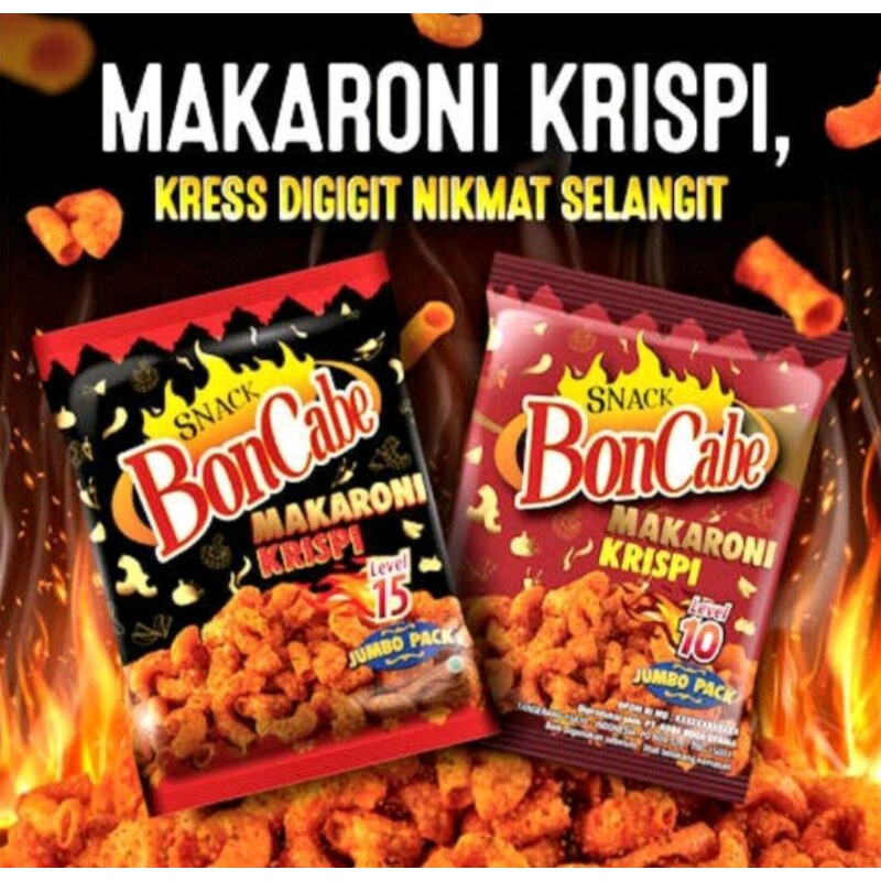 Makaroni Snack BonCabe 30gr per pcs