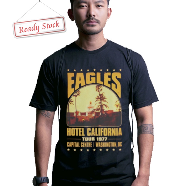 Eagles Hotel California Tour 1977 Tshirt